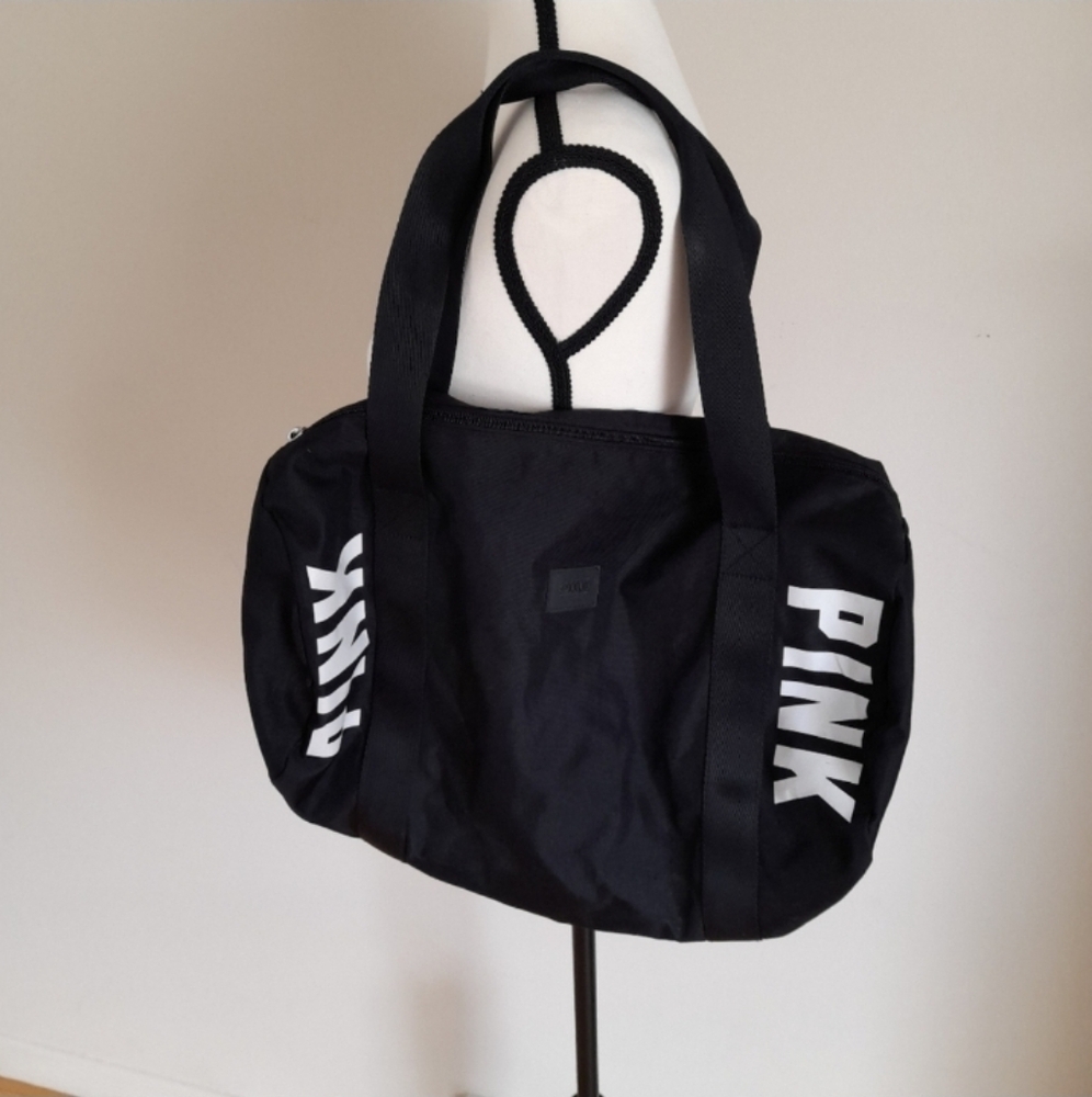 🐞2/$20🐞PINK Victoria's Secret Black Tote Bag